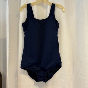 Lands' End Deep Blue Swimwear